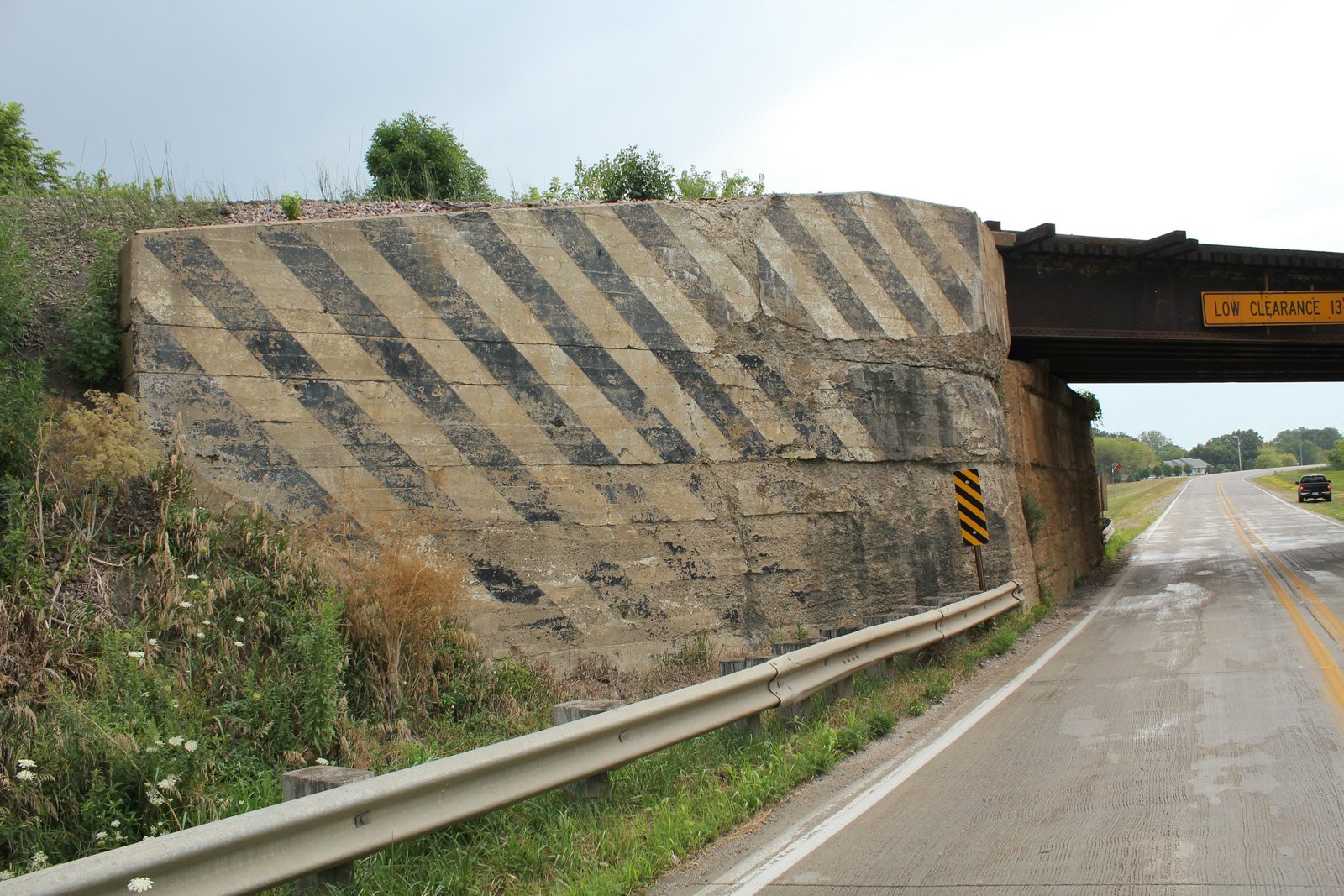 West abutment